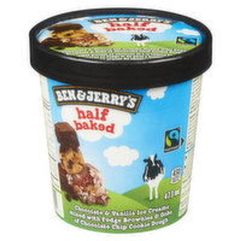 Ben & Jerry's - Half Baked Ice Cream, 473 Millilitre