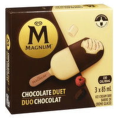 Magnum - Ice Cream Bars, Chocolate Duet, 3 Each