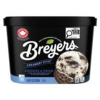 BREYERS - Creamy Cookies & Cream Ice Cream, 1.41 Litre