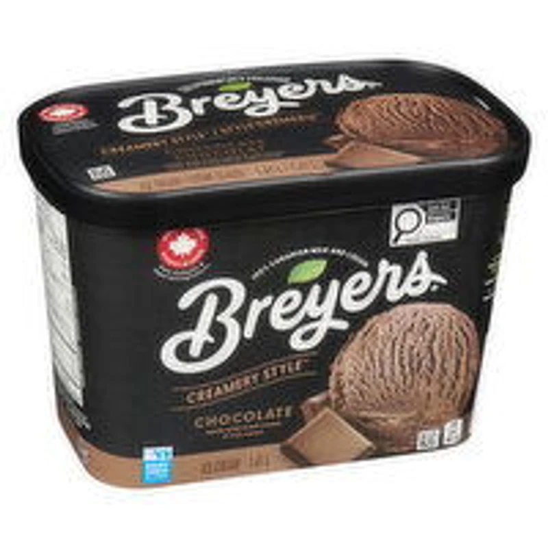 BREYERS - Creamery Style Chocolate Ice Cream, 1.41 Litre