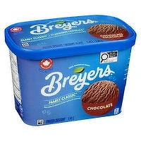 BREYERS - Family Classic Chocolate Ice Cream, 1.41 Litre