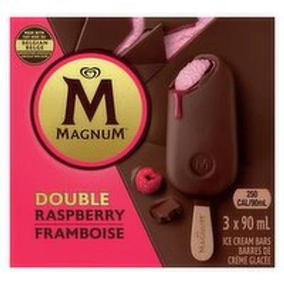 Magnum - Double Raspberry Ice Cream Bars, 3 Each