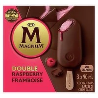 Magnum - Double Raspberry Ice Cream Bars, 3 Each