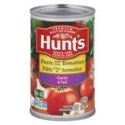Hunt's - Tomato Paste, Garlic, 156 Millilitre