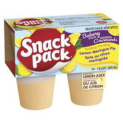 Snack Pack - Snack Pack Lemon Meringue Pie, 4 Each