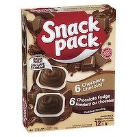Snack Pack - Chocolate Lovers Family Pack, 12 Pudding Cups, 12 Each