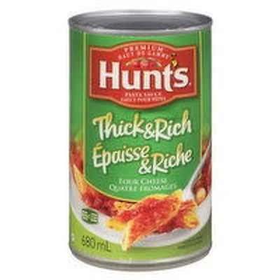 Hunt's - Pasta Sauce, Thick & Rich Four Cheese, 680 Millilitre