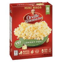 Orville Redenbacher's - Smart Pop Microwave Popcorn, Pack of 8 Mini Bags, 8 Each
