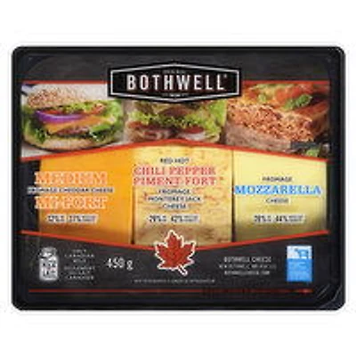 Bothwell - Cheese Slices Variety Pack, 450 Gram