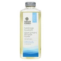 Nature Clean - Liquid Hand Soap - Unscented Refill, 1 Litre