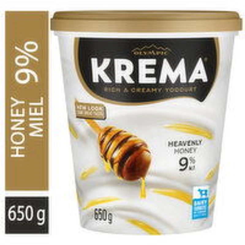 Olympic - Krema Honey Yogurt 9%, 650 Gram