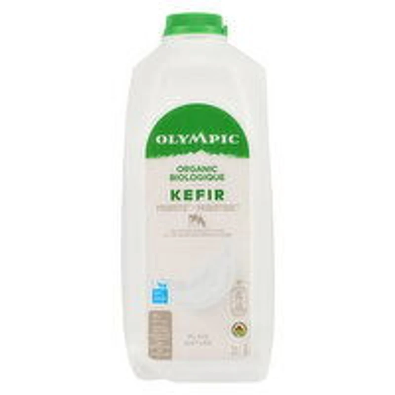 Olympic - Organic Kefir 1% M.F. - Plain, 2 Litre