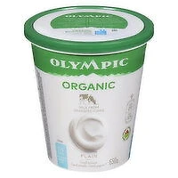 Olympic - Organic Plain Yogurt 0%, 650 Gram