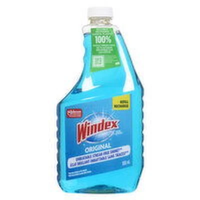 Windex - Glass Cleaner Refill - Original, 950 Millilitre