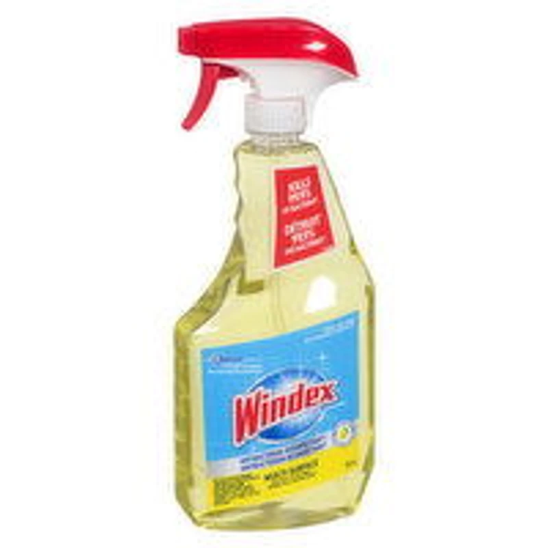 Windex - Multi Surface Cleaner- Antibacterial Disinfectant, 765 Millilitre