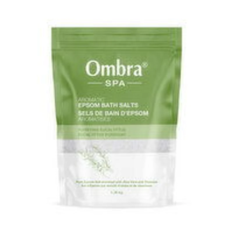 Ombra - Epsom Bath Salts Eucalyptus, 1.36 Kilogram