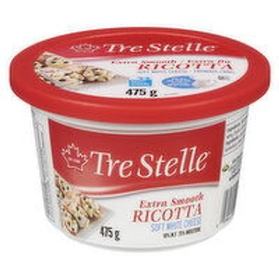 Tre Stelle - Ricotta Cheese Extra Smooth, 475 Gram