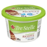 Tre Stelle - Traditional Ricotta Cheese, 475 Gram