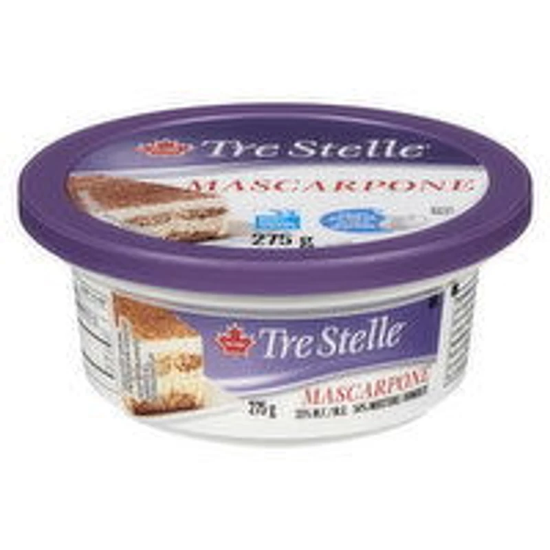 Tre Stelle - Mascarpone Cheese, 275 Gram