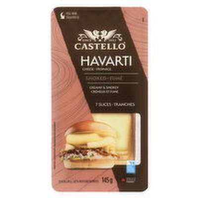 Castello - Havarti Cheese Slices - Smoked, 145 Gram