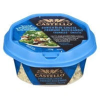 Castello - Danish Blue Cheese, Crumbled, 113 Gram