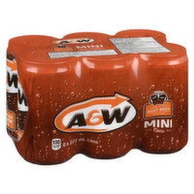 A&W - Root Beer, 6 Each