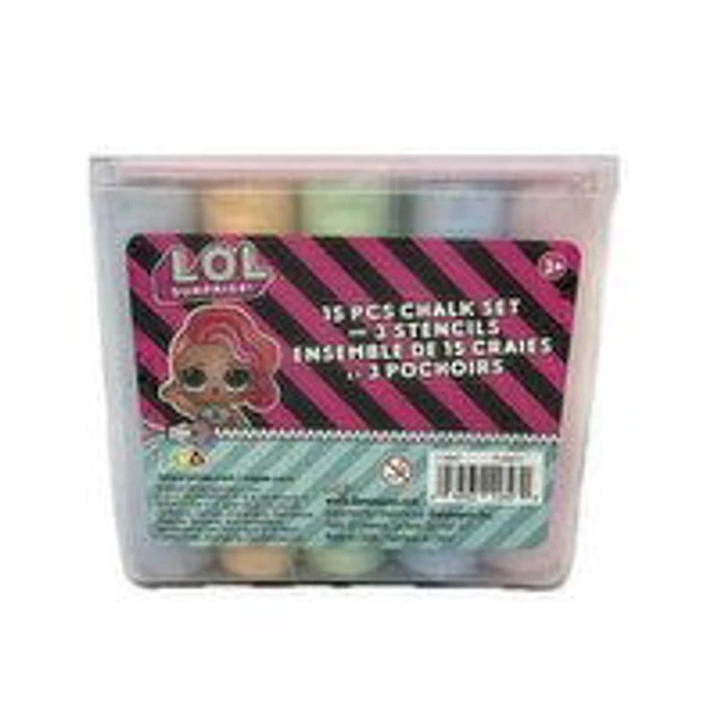 LOL - Surprise Chalk Bucket W/ Stencils, 1 Each