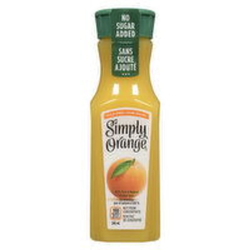 Simply - Orange Juice Pulp Free, 340 Millilitre