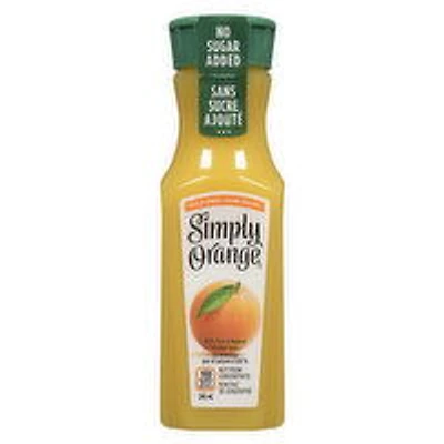 Simply - Orange Juice Pulp Free, 340 Millilitre