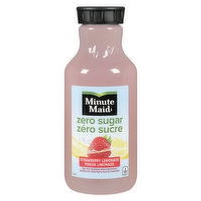 Minute Maid - Zero Sugar Strawberry Lemonade, 1.54 Litre