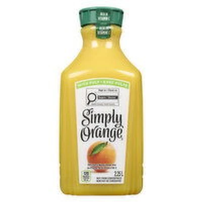 Simply - Orange With Pulp Juice, 2.25 Litre