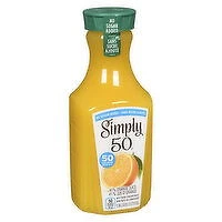 Simply - Orange Juice 50 - No Sugar Added, 1.54 Litre