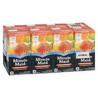 Minute Made - Peach Mango Juice, 200 mL, 8 Each