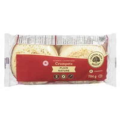 Oakrun Farm Bakery - Authentic Crumpets, Plain - 6 Pack, 284 Gram