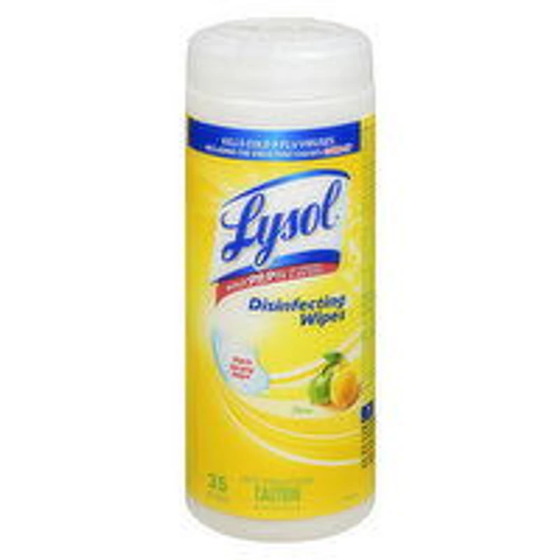 Lysol - Disinfecting Wipes, Citrus Scent, 35 Each