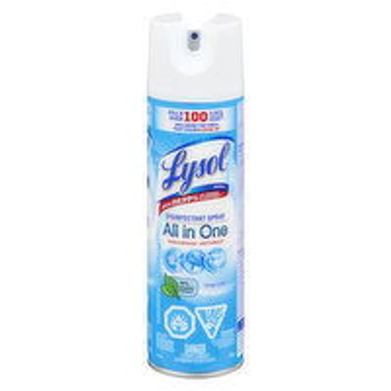 Lysol - Disinfectant Spray, Crisp Linen, 539 Gram
