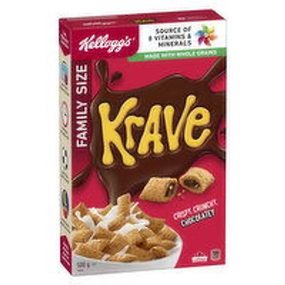 Kelloggs - Krave Chocolate Family Pack, 500 Gram