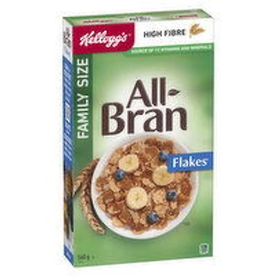 Kelloggs - All Bran Flakes Family Pack, 580 Gram