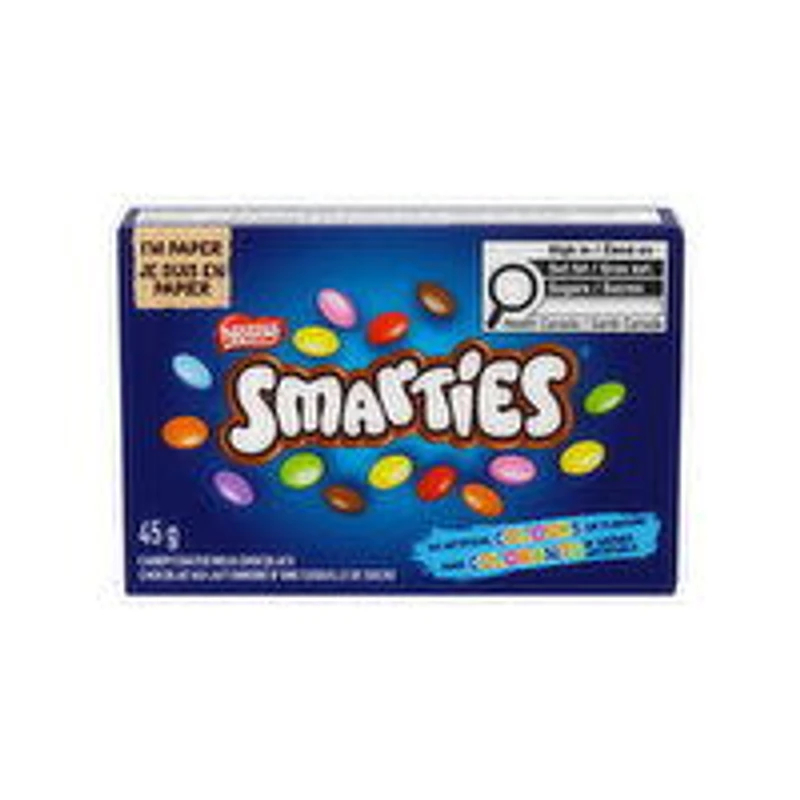 Nestle - Smarties Candy Coated Milk Chocolate, 45 Gram