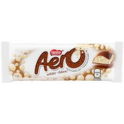 Nestle - Areo White Chocolate Bar, 42 Gram
