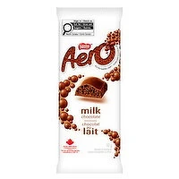 Nestle - Aero Milk Chocolate Bubble Bar, 97 Gram