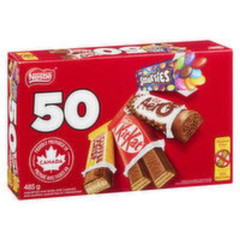 Nestle - Minis Chocolates Assorted, 50 Each