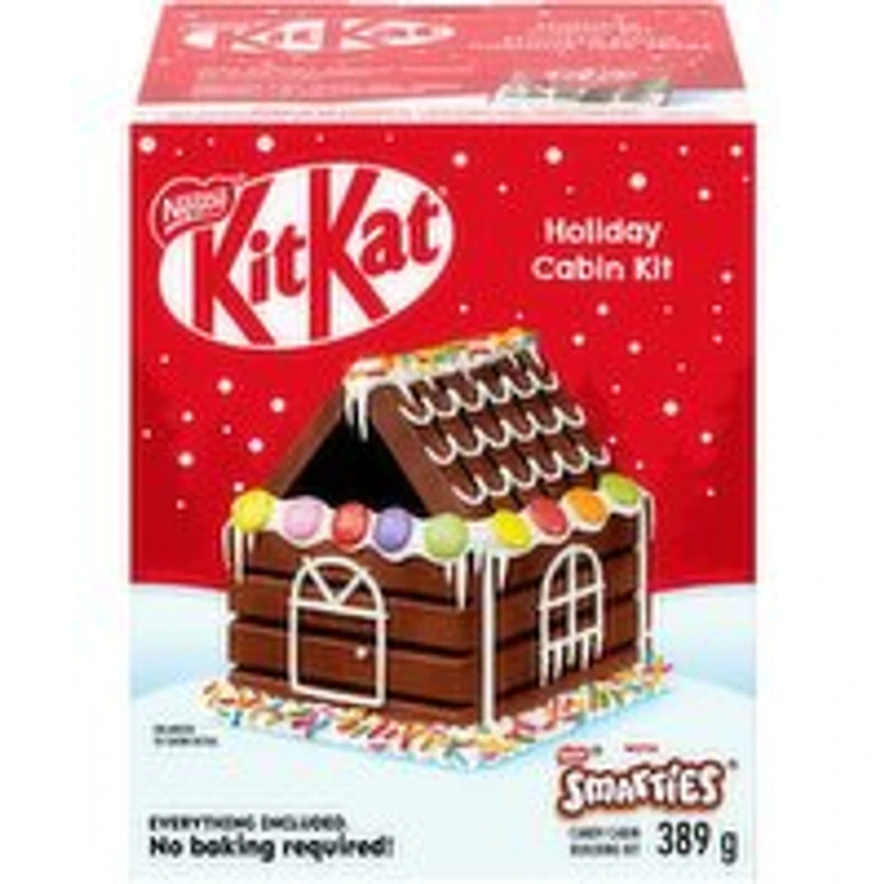 Kit Kat - Holiday Cabin Kit, Limited Edition, 389 Gram