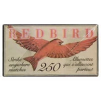 REDBIRD - Strike Anywhere Matches, 250 Each