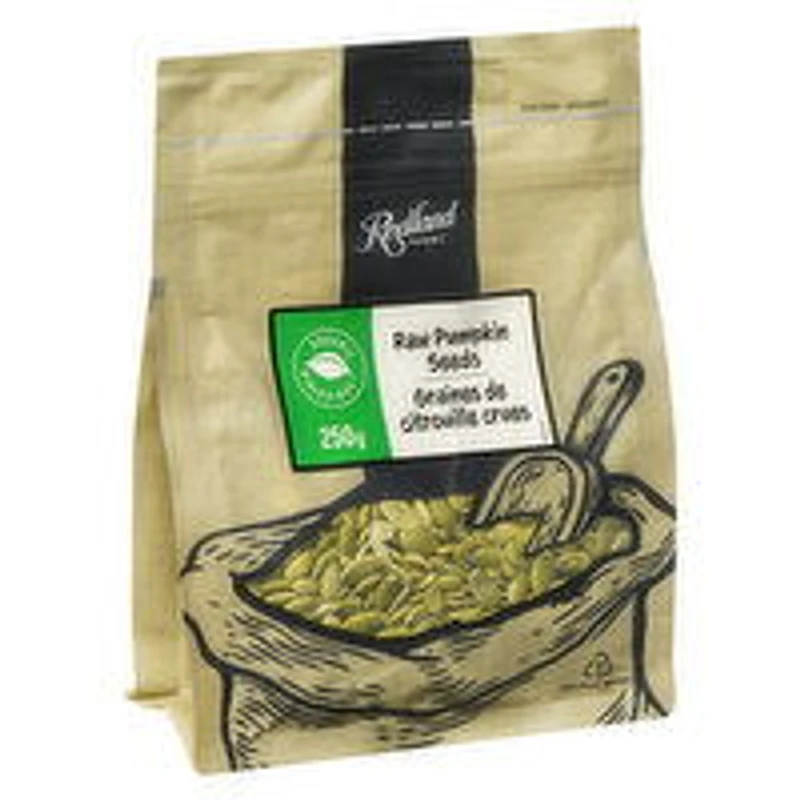 Redland Farms - Pumpkin Seeds, Organic Raw, 250 Gram