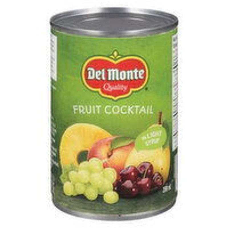 Del Monte - Fruit Cocktail In Light Syrup, 398 Millilitre