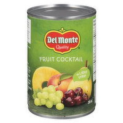 Del Monte - Fruit Cocktail In Light Syrup, 398 Millilitre