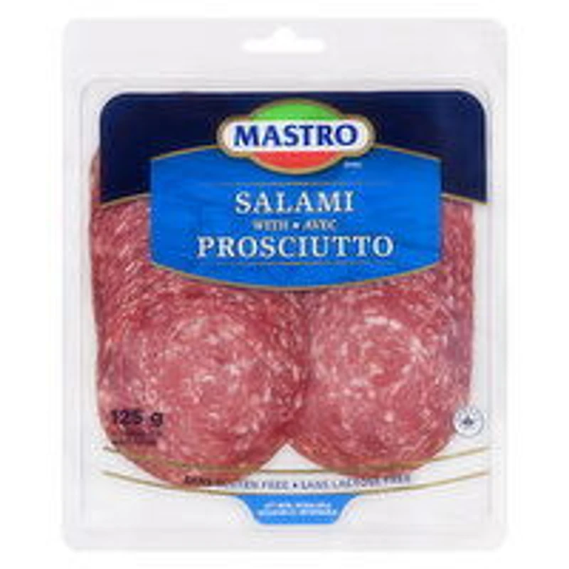 Mastro - Salami With Prosciutto, 125 Gram