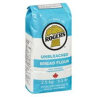 Rogers - Unbleached Bread Flour, 2.5 Kilogram