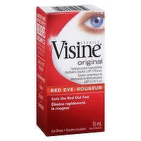 Visine - Red Eye Drops - Original, 15 Millilitre